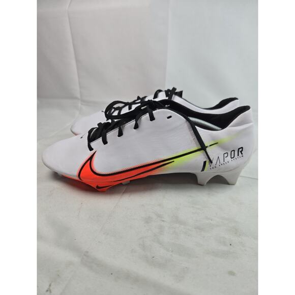 Nike Vapor 360 Speed System Football Cleats White Orange Shoes CU8273-100 Men 15 - Picture 7 of 10